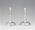 A pair of Passau silver candlesticks - image-1