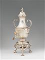 George III Coffee Urn mit Rechaud - image-1