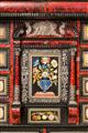 An unusual Antwerp inlaid cabinet - image-2