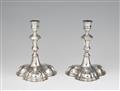 A pair of Breslau silver candlesticks - image-1