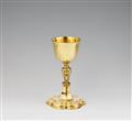 A Passau silver gilt communion chalice - image-1