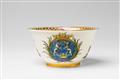 A Meissen porcelain bowl with rare heraldic decor - image-1