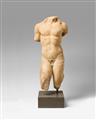 A Roman marble torso of a young man - image-1