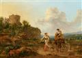 Jacques de Bruyn - Two Landscapes with Shepherdesses - image-1
