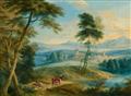 Deutscher oder Französischer Meister des 18. Jahrhunderts - Landschaftspaar - image-1