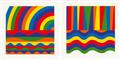 Sol LeWitt - Arc and Bands in Colors - image-1