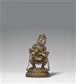 Mahakala Panjara. Bronze, mit silbereingelegten Augen. Tibet. 15./16. Jh. - image-1
