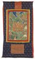 An important Tibetan thangka of the Panchen Lama Ensapa Lobzang Dondrub (1505 - 1564). 18th/19th century - image-1