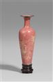A peachbloom-glazed Guanyin vase. Kangxi period (1662-1722) - image-1