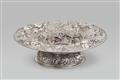 An important Charles II London silver tazza - image-1