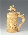 A German ivory tankard with a battle scene - image-1