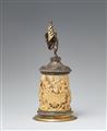 A gilt silver-mounted ivory tankard with the triumph of Emperor Leopold I - image-2