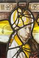 An important Belgian stained glass window with Saint Nicholas - image-2