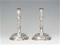 A pair of rare Bochum silver candlesticks - image-1