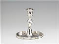 An Augsburg silver candlestick - image-1