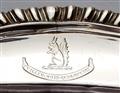 A George III silver platter - image-3