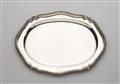A George III silver platter - image-1