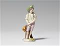 A Zurich porcelain figure of a bird seller - image-1