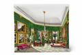 A Berlin porcelain plaque with Queen Elisabeth's green drawing room - image-1