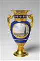 A small Berlin KPM porcelain vase with views of Berlin - image-1
