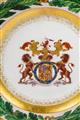 A rare dinner plate from the Berlin dinner service for the Duke of Wellington - image-2