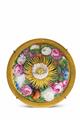 A Berlin KPM porcelain dish with large flowers - image-1
