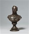 A Russian cast iron bust of Alexander II - image-1