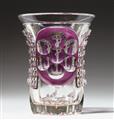 A rare cut glass beaker with "Cris de Berlin" motif - image-2