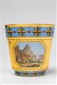 A Berlin KPM porcelain cup with micromosaic decor - image-2