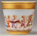 A Berlin KPM porcelain cup with angels - image-2
