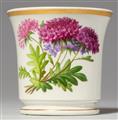 Satz von sechs Tassen mit Gartenblumen - image-3
