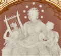A rare Berlin KPM porcelain display plate with an allegory of music - image-2