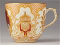 A Berlin KPM porcelain jubilee cup with a portrait of Wilhelm II - image-2