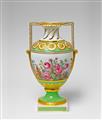 A Neoclassical Berlin KPM porcelain potpourri vase - image-1