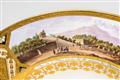 A Sorgenthal porcelain plate with views of Southern Italy - image-2