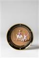 A rare Vienna porcelain cup and saucer with circus motifs - image-5