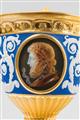 A Berlin KPM porcelain cup with grotesques in relief and cameo painting - image-2