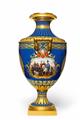 A Berlin KPM porcelain vase for General von Voß-Buch - image-3