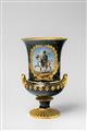 A Meissen porcelain vase commemorating the Battle of Waterloo - image-1