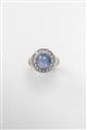An 18k white gold and star sapphire ring - image-2
