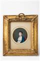 A portrait miniature of an Empire lady in a cashmere shawl - image-1
