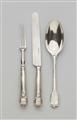 An Augsburg silver travel cutlery set - image-2