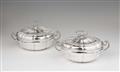 A pair of Hannover silver tureens and covers - image-1