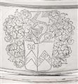 A large George I silver loving cup - image-2