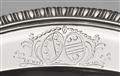 A pair of George II silver platters - image-2