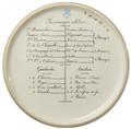 A rare Sèvres porcelain "Bourges" plate from the Départements service - image-2