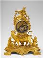 An important Parisian Louis XV ormolu pendulum clock - image-4