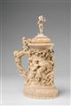 Elfenbein-Prunkhumpen mit Triumph des Bacchus - image-2
