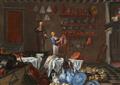 Holländischer Meister 2. Hälfte des 17. Jahrhunderts - Zwei Kücheninterieurs - image-2