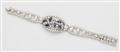 A 14k white gold and sapphire cocktail bracelet - image-1